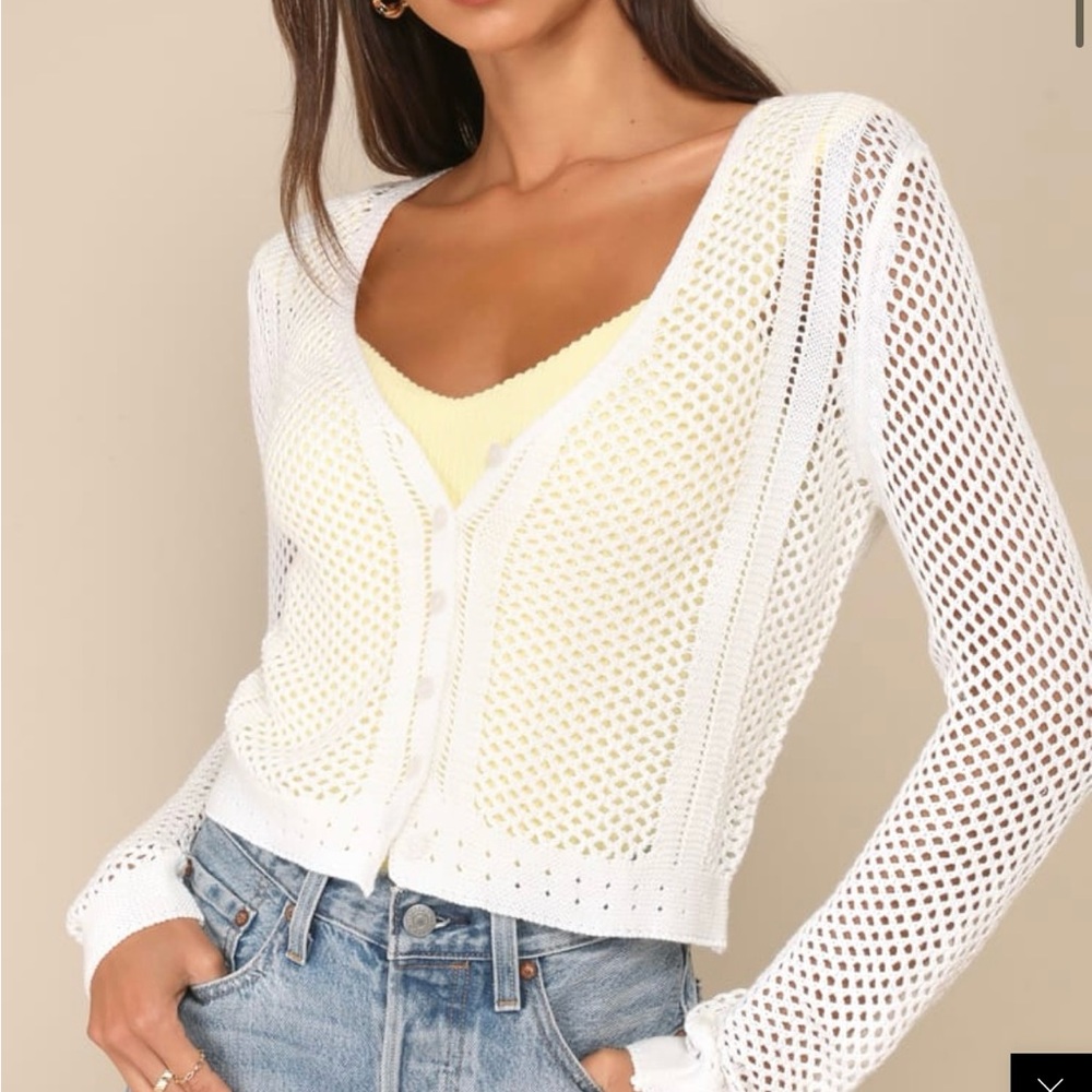 Lulu's White Tunic Top
